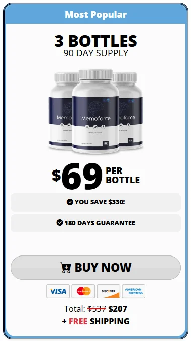 Buy MemoForce™ 3 Bottles